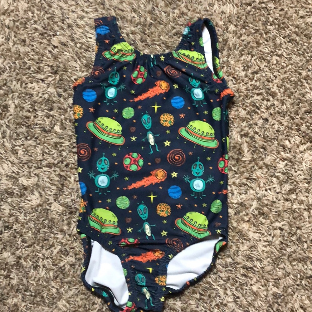 Child large gymnastics leotard